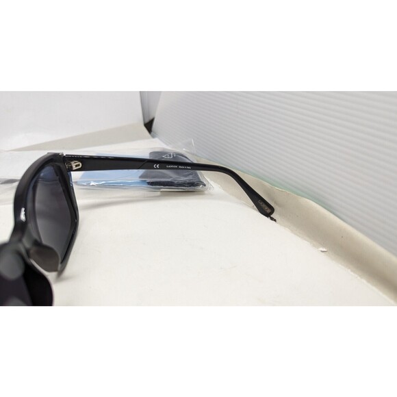 LANVIN SLN504 SLN 504 Black Sunglasses 57-16-140 col 0700 Square Tinted case - Picture 5 of 10